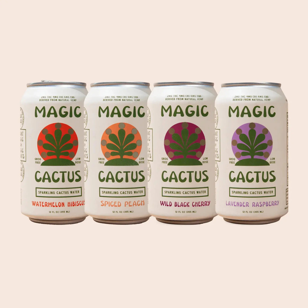 Magic Cactus SAMPLER PACK (4-Pack of Each Flavor) MAGIC CACTUS