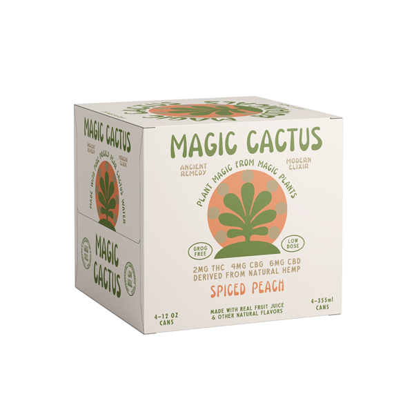 SPICED PEACH - 4 PACK MAGIC CACTUS