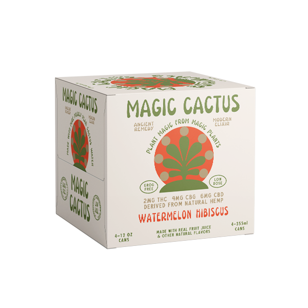 WATERMELON HIBISCUS - 4 PACK MAGIC CACTUS