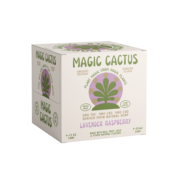 LAVENDER RASPBERRY - 4 PACK MAGIC CACTUS