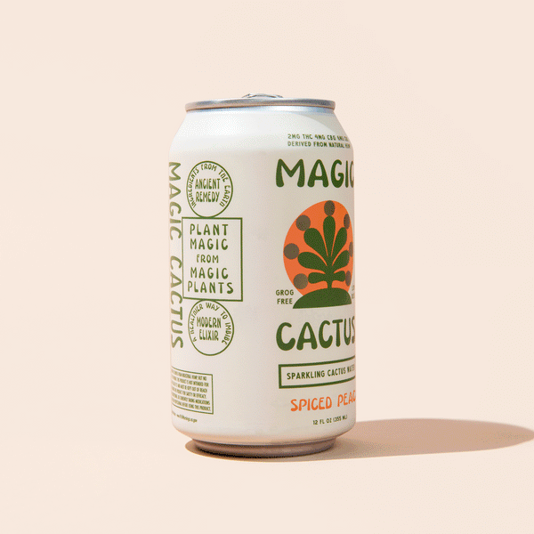 Buy Low Dose THC Drinks - SPICED PEACH